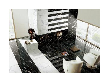 Porcelanato pulido serie Calacatta