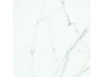 Baldosa de porcelana pulida serie White Marble