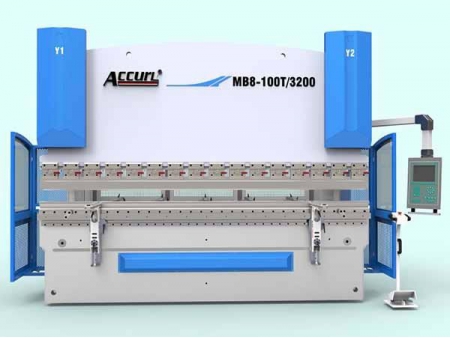 Prensa plegadora hidráulica CNC de 3 ejes serie MB8