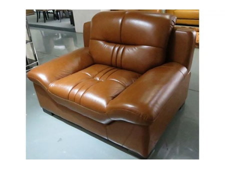 Sofá de piel contemporáneo GF056