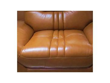 Sofá de piel contemporáneo GF056