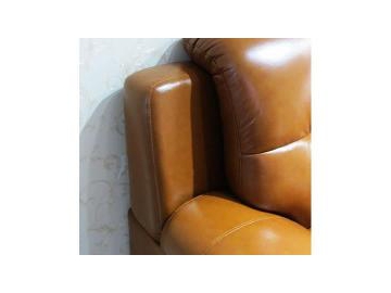 Sofá de piel contemporáneo GF056