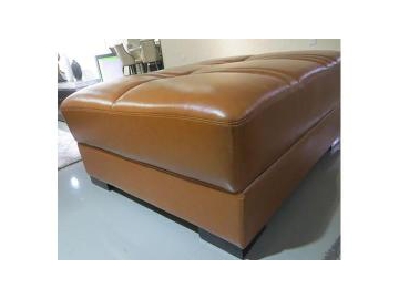 Sofá de piel contemporáneo GF056