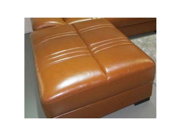 Sofá de piel contemporáneo GF056