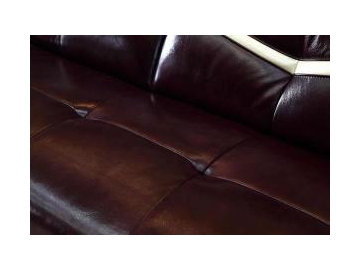 Sofá de piel contemporáneo GF096B