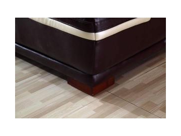 Sofá de piel contemporáneo GF096B