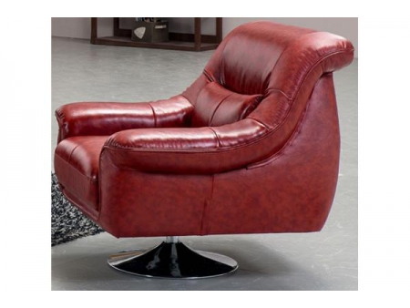Sofá de piel contemporáneo GF091