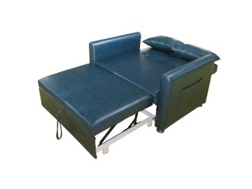Sofá convertible de dos cuerpos