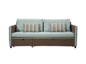 Sofá convertible de tela Queen Size