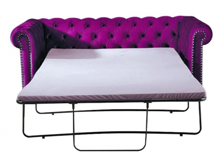 Sofá cama de tela chester