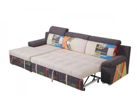 Sofá cama con arcón de almacenaje AD159