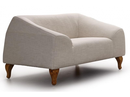 Sillón para oficina estilo moderno con marco de madera