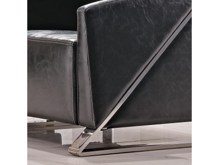 Sillón de cuero comercial
