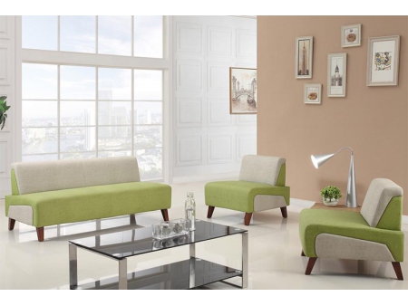 Sillón de tela sin apoyabrazos