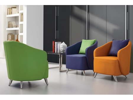 Sillón de cuero de un cuerpo