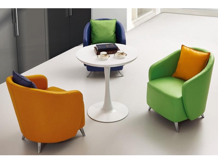 Sillón de cuero de un cuerpo