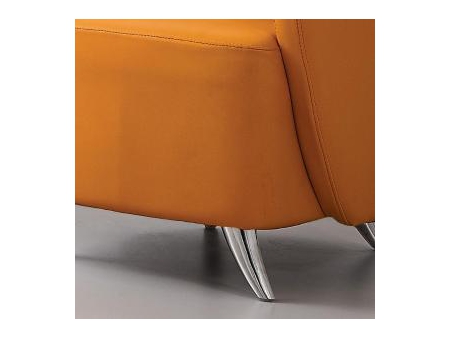 Sillón de cuero de un cuerpo