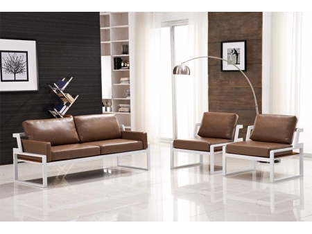 Sillón con marco de metal