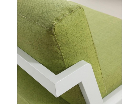 Sillón con marco de metal