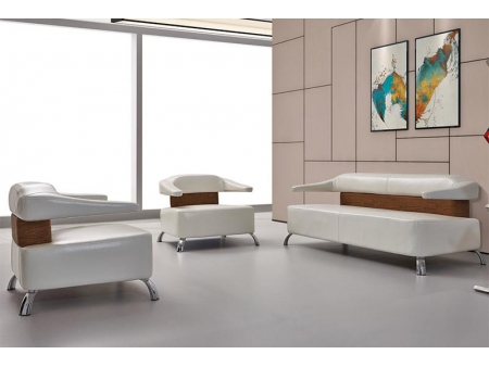 Sillón de cuero comercial