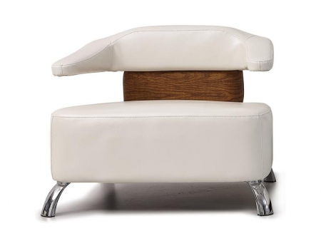 Sillón de cuero comercial