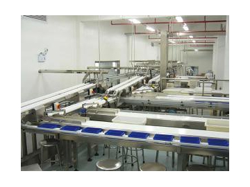 Sistema de carga de bandejas automático (para envasado secundario)