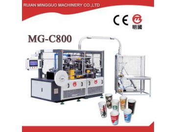 Máquina formadora de tapas plásticas MG-L450