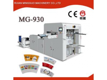 Máquina para fabricar tazones de papel con doble revestimiento de PE MG-X35