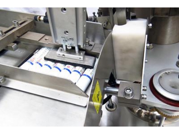 Llenadora para tubos de aluminio