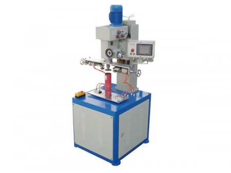 Máquina para rebordeado y sellado de tubos de cartón CS400