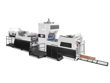 Máquina de laminación vertical multifuncional automática con corte con cuchilla caliente, FM-H