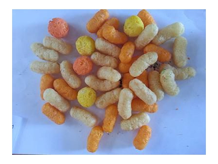 Maquina para producir snack inflado