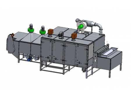 Secador de una sola pasada
