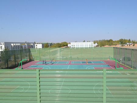 Barrera rompevientos para canchas deportivas, pantalla contra el viento para tenis