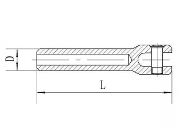 Conector de cable de acero