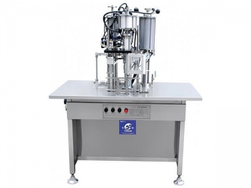 Máquina llenadora envasadora de aerosoles