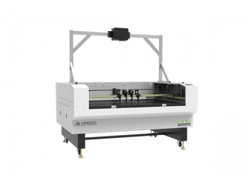 Máquina de corte por láser de CO2 con doble cabezal 1500×600mm, No. CMA1606C-FET-FA