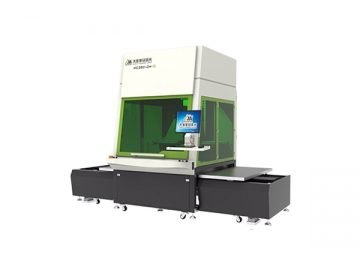 Máquina de marcado láser de alta potencia con mesa de intercambio 250W/350W, MC250-DH-D, MC 350-DH-D Máquina de marcado láser de alta potencia con mesa de intercambio 250W/350W, MC250-DH-D, MC 350-DH-D