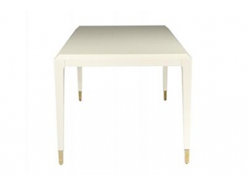 Mesa de comedor rectangular en madera de abedul
