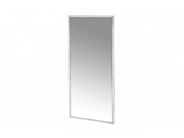 Espejo de pared con marco de metal