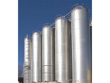 Silo de almacenamiento exterior
