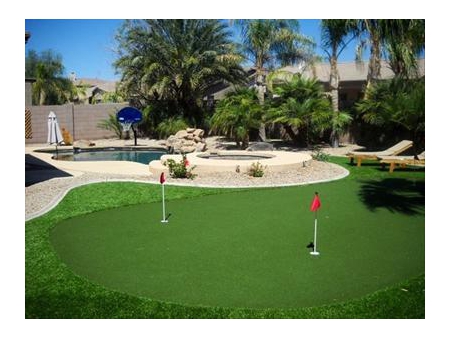 Césped artificial para golf