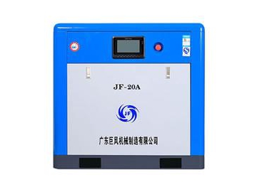 Compresor de aire a tornillo rotativo con correa de transmisión 15KW