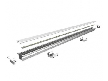 Perfiles de aluminio para luminaria LED empotrable  LE2513