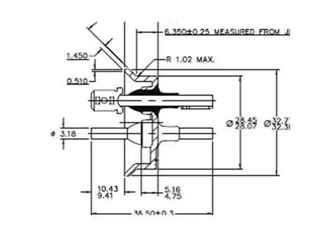 Terminales/Bornes para electrodomésticos (aire acondicionado y refrigerador) totalmente hermético