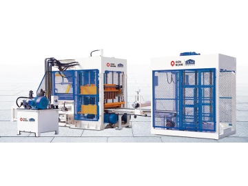 Máquina automática para fabricar bloques QT8