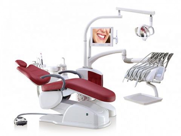 Unidad dental A6600 (cómodo sillón dental, pieza de mano, endoscopio, luz LED) Unidad dental A6600 (cómodo sillón dental, pieza de mano, endoscopio, luz LED)