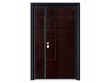 Puerta de entrada de aleación de aluminio para banco