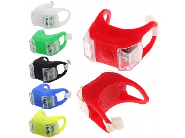 Luces de silicona para bicicleta