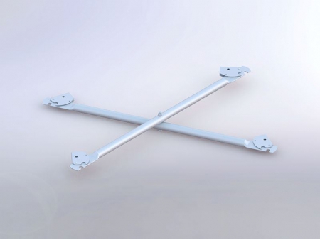 Cruceta para andamios snap-on